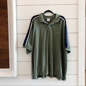 Green Columbia Sportswear polo 3XB